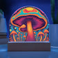 Magic Mushroom Acrylic Dome Sign 1