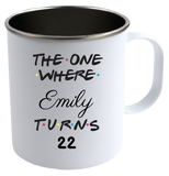 The One White Camping Mug