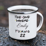 The One White Camping Mug