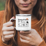 Science Of Cats White Camping Mug