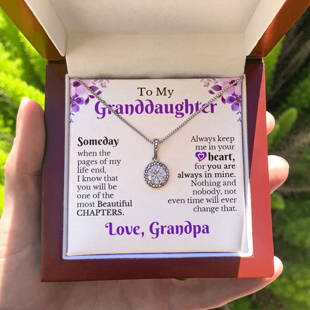 Gift For My Granddaughter From Grandpa - Beautiful Necklace