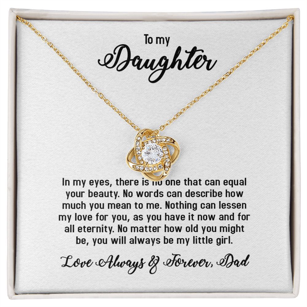 Daughter Gift From Dad - You Will Always be My Little Girl