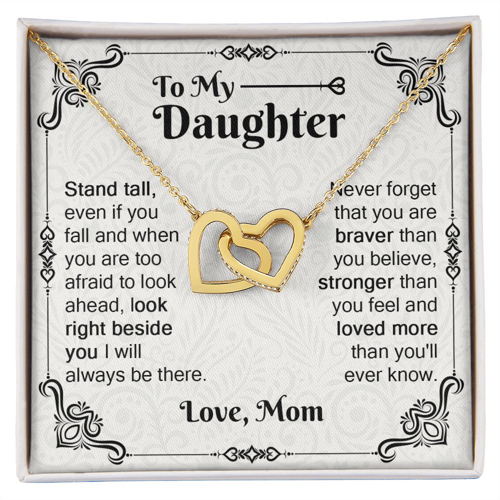 To My Daughter Love Mom - You Are Braver Than You Believe