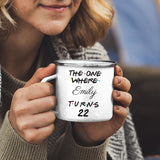 The One White Camping Mug