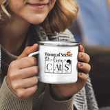 Science Of Cats White Camping Mug