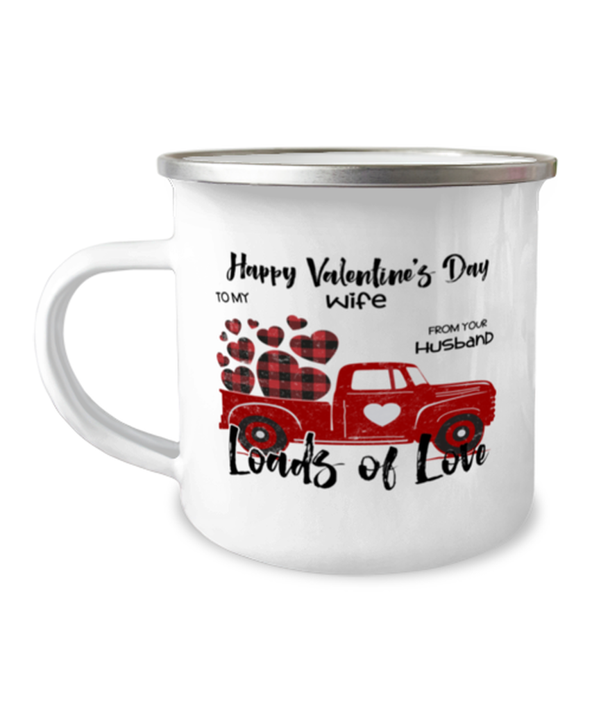 Valentine's Day Wife Camping Mug